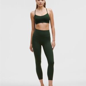 Lululemon Align High Rise Pant 25” in Rainforest Green Size 4